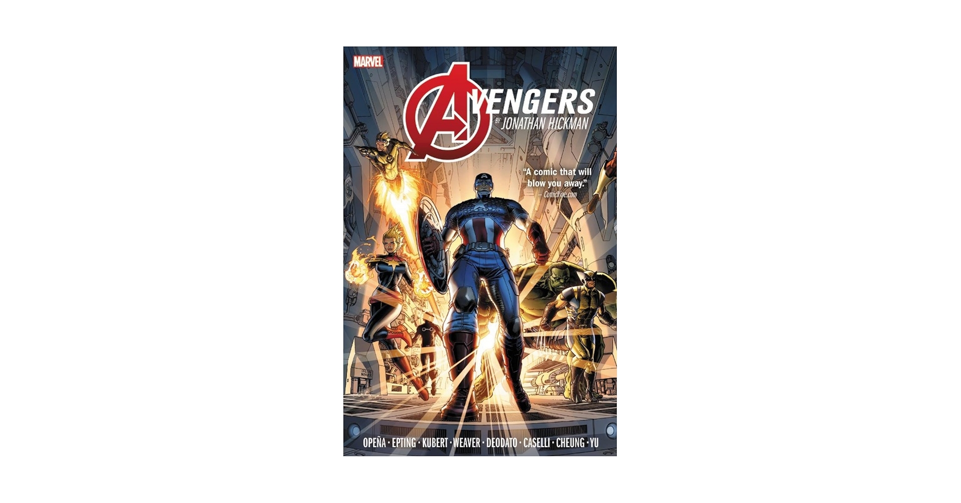 Amazon.com: Avengers by Jonathan Hickman Omnibus 1 (Avengers